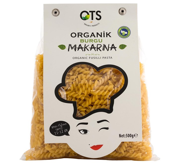 Ots organik burgu makarna 500gr